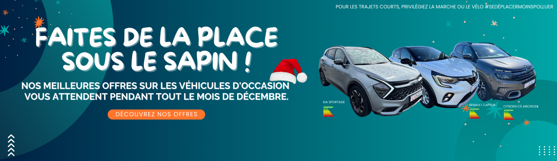 Découvrez nos offres d'occasion !