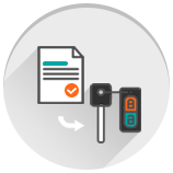 Clés du véhicule en main