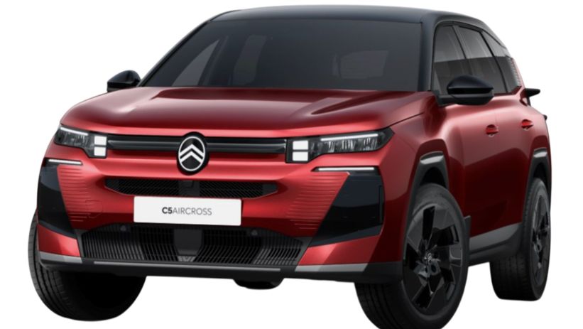 Aperçu du véhicule : Nouveau Hybrid 145 ch e-DCS6 Plus Rouge Rubis - Toit Noir Perla Nera avec 1550€ d'équipements inclus