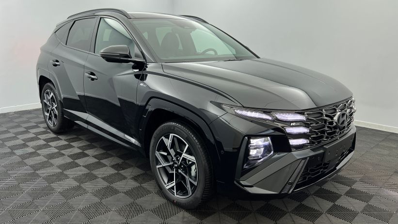 Aperçu du véhicule : Nouveau 1.6 T-GDI 215 Hybrid BVA6 N Line Executive Abyss Black avec 1680€ d'équipements inclus