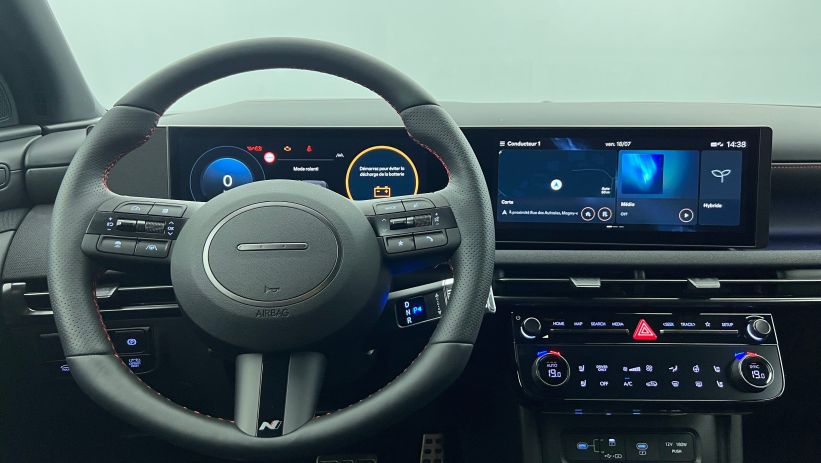 Aperçu du véhicule : Nouveau 1.6 T-GDI 215 Hybrid BVA6 N Line Executive Serenity White avec 1680€ d'équipements inclus