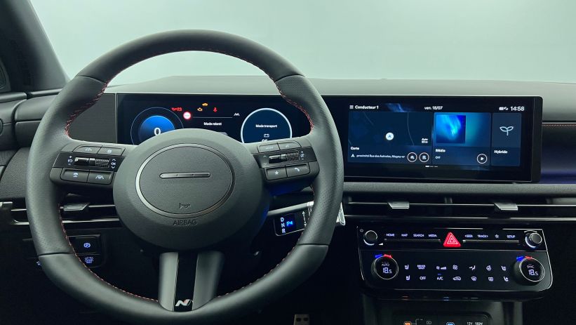 Aperçu du véhicule : Nouveau 1.6 T-GDI 215 Hybrid BVA6 N Line Executive Ecotronic Gray avec 1680€ d'équipements inclus