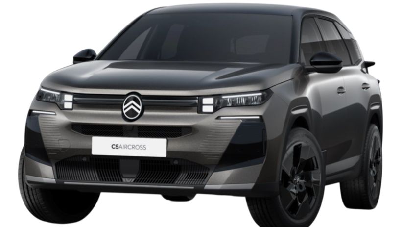 Aperçu du véhicule : Nouveau Hybrid 145 ch e-DCS6 Plus Gris Platinium - Toit Noir Perla Nera avec 2550€ d'équipements inclus