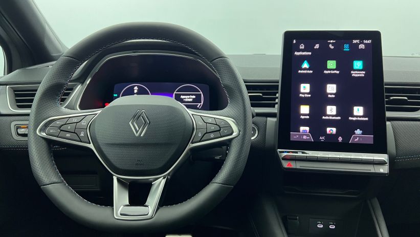 Aperçu du véhicule : E-Tech full hybrid 160 ch esprit Alpine Gris Cassiopée avec 950€ d'équipements inclus