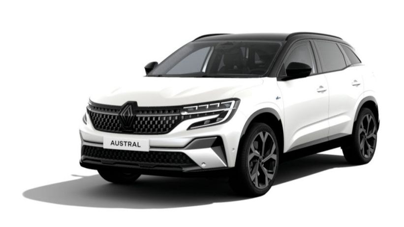Aperçu du véhicule : E-Tech full hybrid 200 Iconic esprit Alpine Blanc Nacré Toit Noir Etoilé avec 1400€ d'équipements inclus