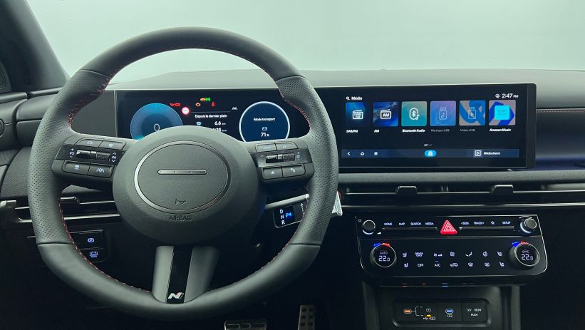 Aperçu du véhicule : 1.6 T-GDI 239 Hybrid BVA6 N Line Executive Ecotronic Gray avec 1450€ d'équipements inclus