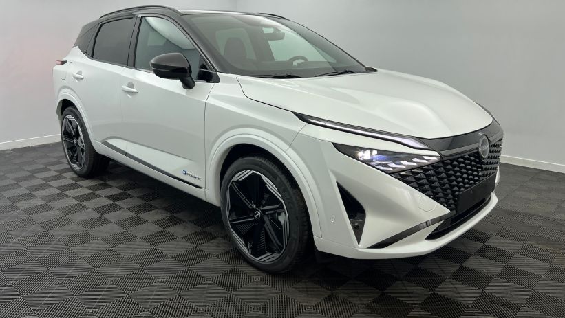 Aperçu du véhicule : e-Power 190 ch N-Design Blanc Nacré Toit Noir avec 2550€ d'équipements inclus