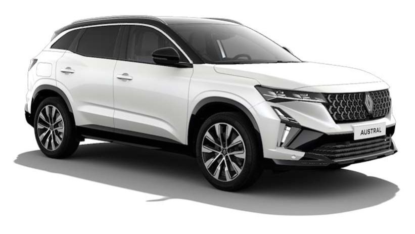 Aperçu du véhicule : Nouveau E-Tech full hybrid 200 Techno Blanc Nacré - Toit Noir Etoilé avec 2400€ d'équipements inclus