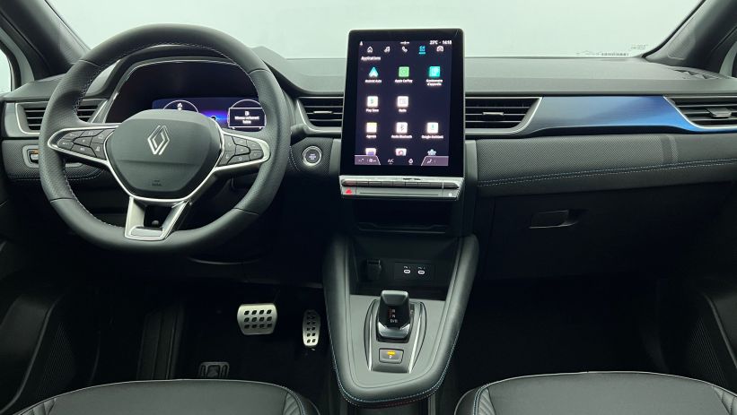 Aperçu du véhicule : E-Tech full hybrid 160 ch esprit Alpine Blanc Nacré - Toit Noir Etoilé avec 1350€ d'équipements inclus