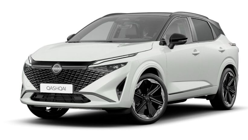 Aperçu du véhicule : e-Power 190 ch N-Design Blanc Nacré Toit Noir avec 2550€ d'équipements inclus