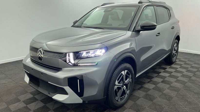 Aperçu du véhicule : C3 Aircross Hybride 145 e-DCS6 7 places Max Gris Mercury - Toit Noir Perla Nera avec 1550€ d'équipements inclus