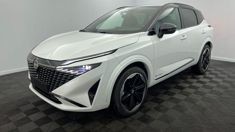 Aperçu du véhicule : e-Power 190 ch N-Design Blanc Nacré Toit Noir avec 2550€ d'équipements inclus