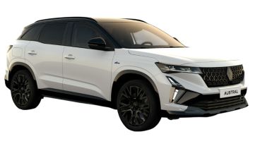 Aperçu du véhicule : full hybrid E-Tech 200 ch Esprit Alpine Blanc Nacré - Toit Noir Etoilé avec 3450€ d'équipements inclus
